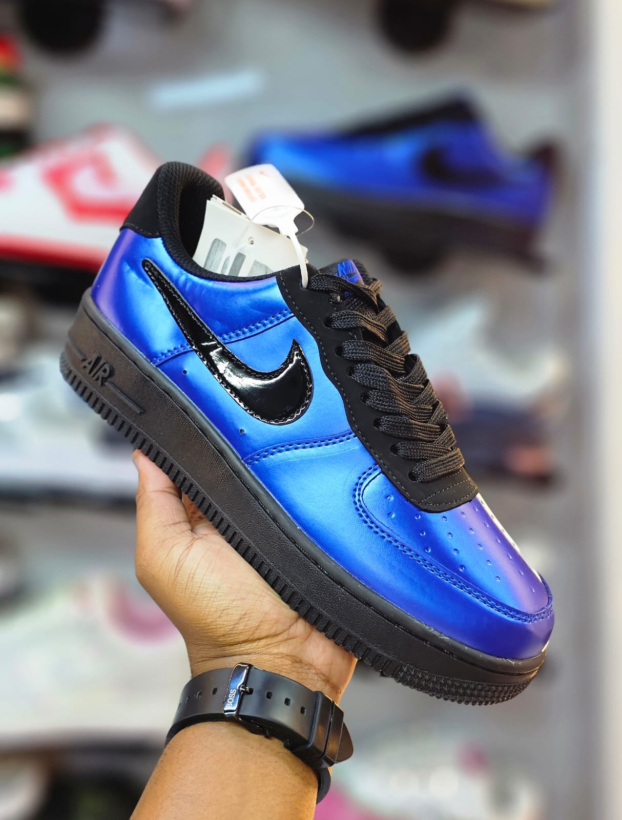 Nike Airforce 1 custom Blue