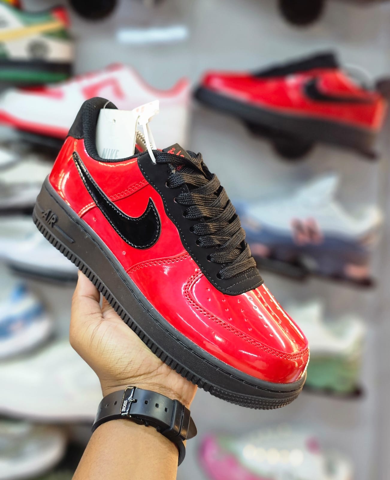 Nike Airforce 1 custom Red