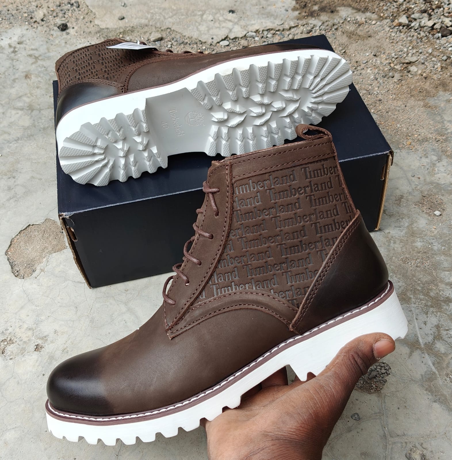 Timberland boots Chocolate brown